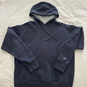 Champion Men's Dark Blue Hoodie